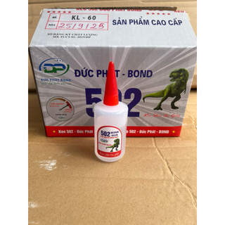 Keo dán 502 dạng nước, keo dán gỗ, keo dán fomex, keo 502 lớn lọ tròn siêu dính 100ml