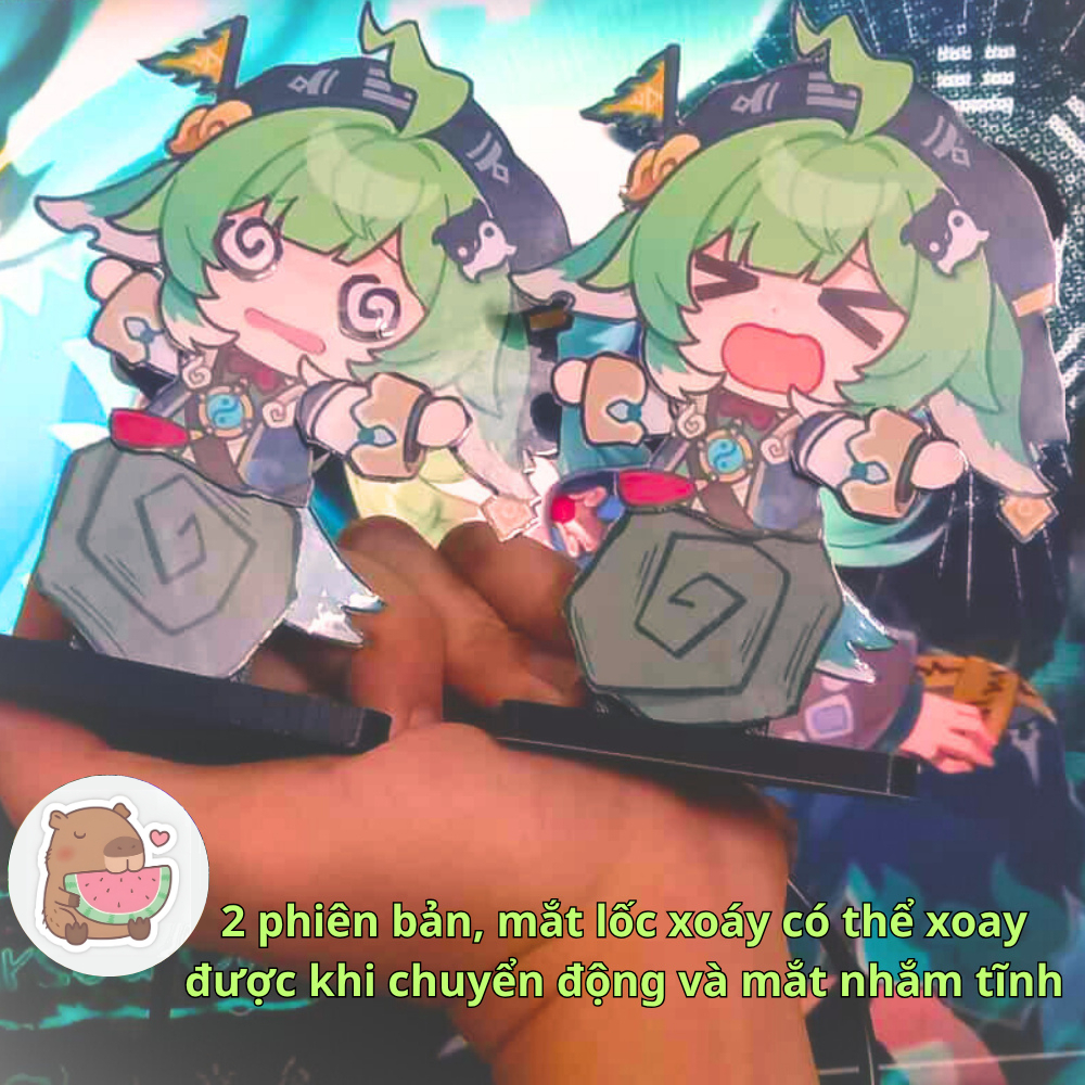HuoHuo sợ hãi Honkai Star Rail mô hình 2D chuyển động vui nhộn.