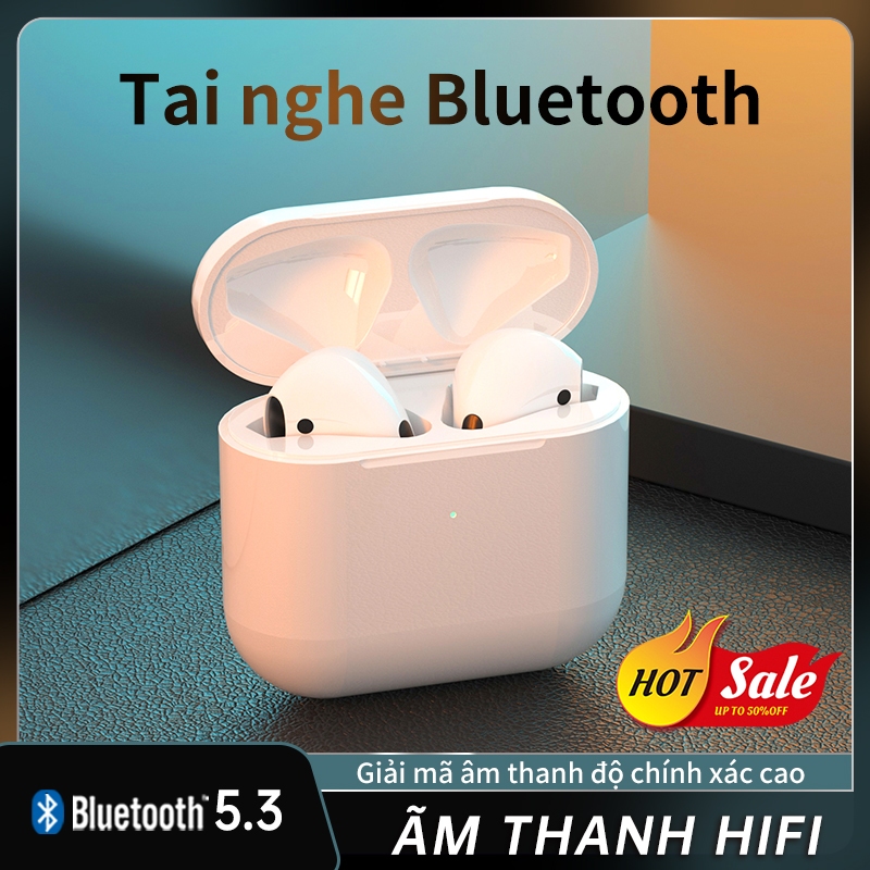 Tai nghe Bluetooth không dây Pro4 - Thiết kế tinh tế, thích hợp cho mọi lứa tuổi