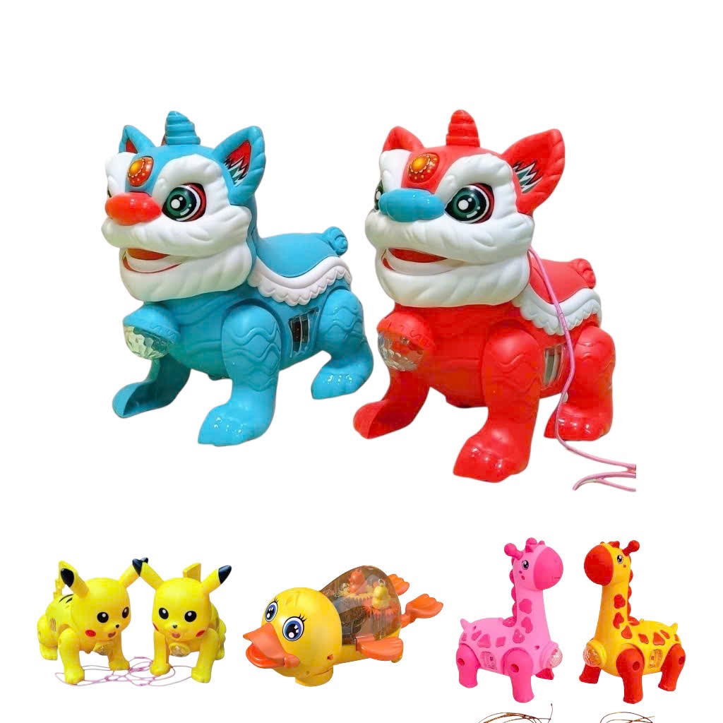 Đèn Lồng Kỳ Lân Biết Đi Có Đèn Vui Nhộn Cho Bé