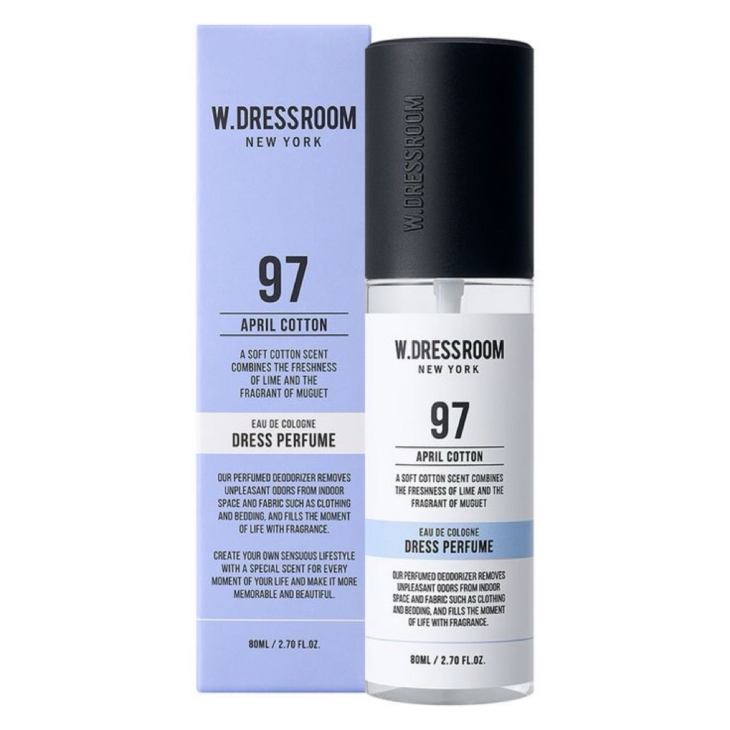 NƯỚC XỊT W.DRESSROOM 97 80 ml season 3 April Cotton