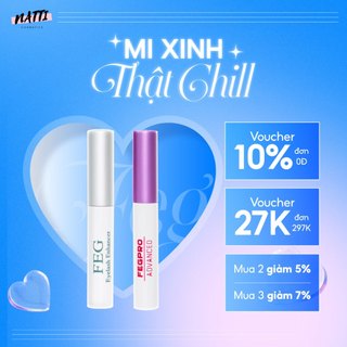  Combo Serum Dưỡng Mi FEG Toàn Diện - Mi dài dày cong vút sau 14 ngày 