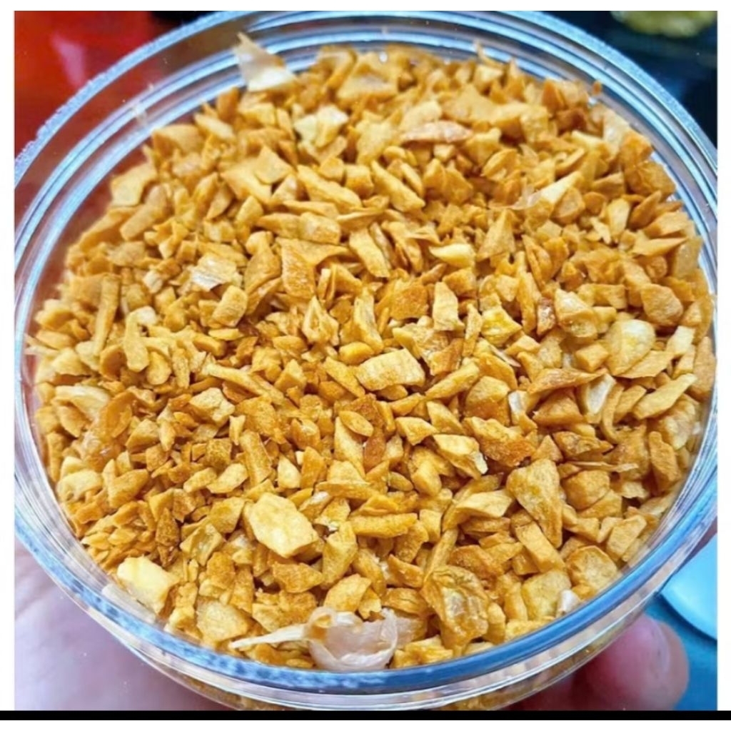 Hủ 100g tỏi phi ngon 22k