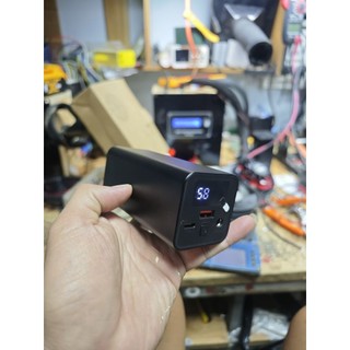  sạc dự phòng 65w 22000mah vỏ nhôm có cổng DC dùng cho wifi camera  áo điều hòa laptop Macbook và điện thoại 