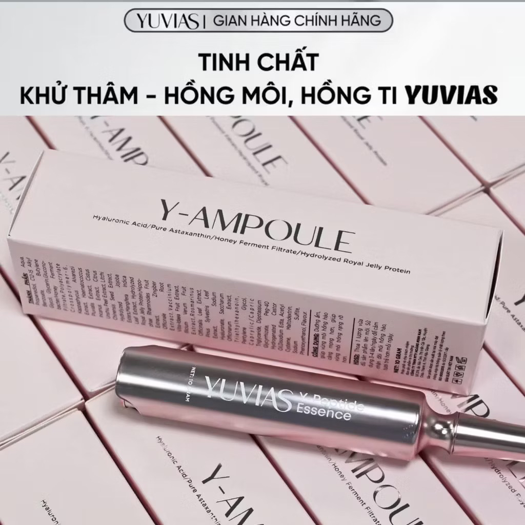 Kem hồng môi, hồng ti, bikini, dưỡng môi căng bóng, làm đầy rãnh môi,mờ sắc tố môi - YUVIAS