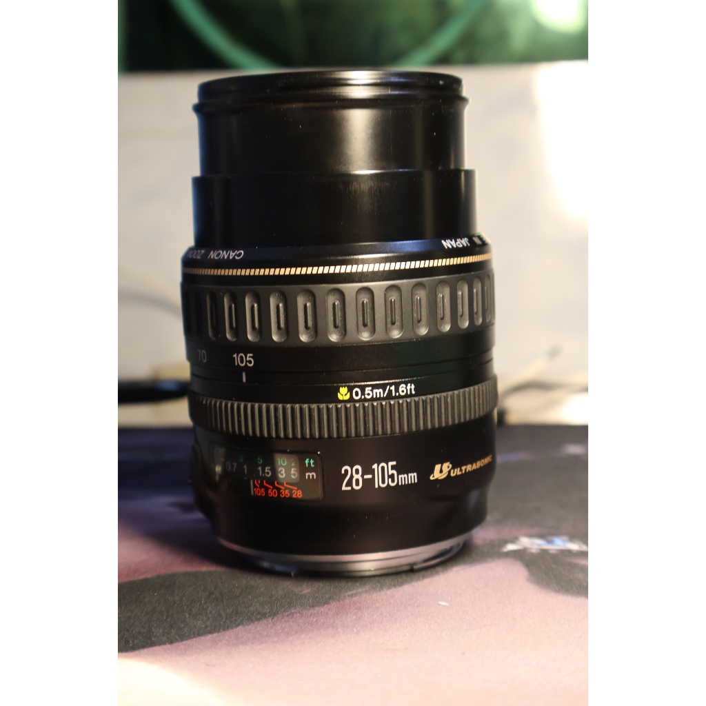 Lens canon ef 28-105mm usm - ống kính máy ảnh canon (Tháu kính 99% - Có ít bụi nhỏ) - Ống kính Canon EF