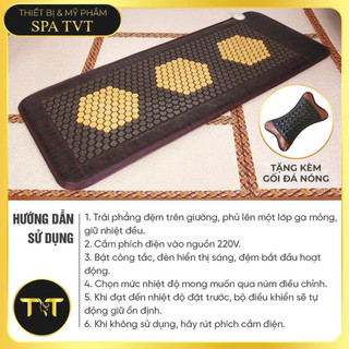 THẢM ĐÁ NÓNG JIARECHANPIN, HỖ TRỢ LÀM ẤM CƠ THỂ , GIẢM CĂNG THẲNG KT 70x 190CM