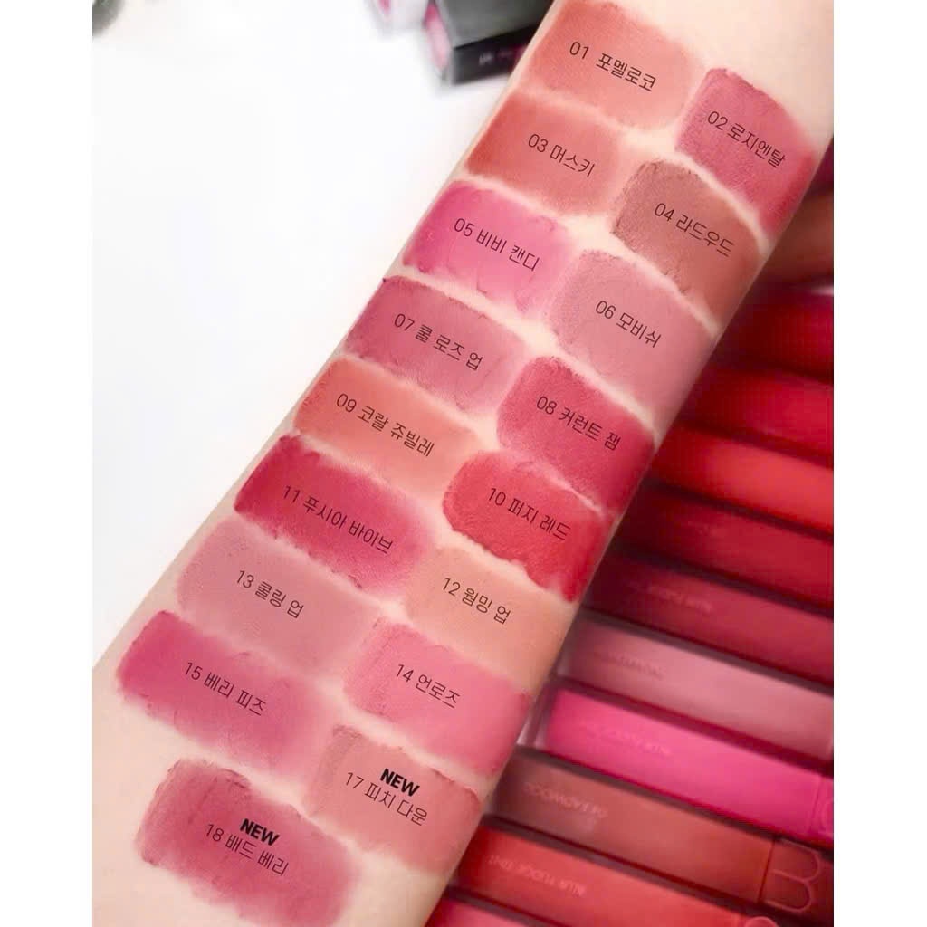 Son Kem Lì Romand Blur Fudge Tint Mịn Mờ Lì Hàn Quốc Full Màu | BigBuy360 - bigbuy360.vn
