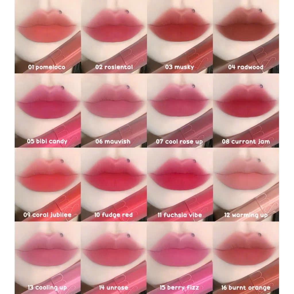 Son Kem Lì Romand Blur Fudge Tint Mịn Mờ Lì Hàn Quốc Full Màu | BigBuy360 - bigbuy360.vn