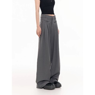  | HÌNH THẬT ĐỘC QUYỀN CUBEDLEMON | Quần ống siêu rộng hai túi mổ đính nút 