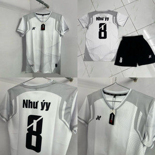 Đồ Bóng Chuyền Nam Nữ - Amac AMAZING - In tên số theo yêu cầu - Chất vải thun mè thấm hút mồ hôi tốt
