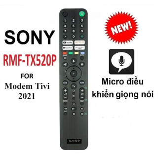 Điều Khiển Từ Xa RMF-TX520P Cho Smart TV SONY - Remote Tivi Sony bằng Giọng Nói Model TX520P