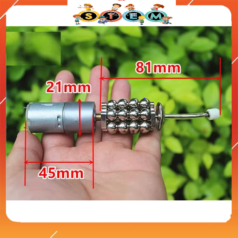 [Stem A-Z][G79] Động Cơ Giảm Tốc DC Nam Châm Vĩnh Cửu 1.5-6V (166-660 Vòng/Phút)