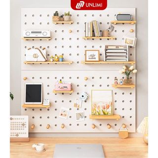 ( HỎA TỐC ) Bảng Pegboard, Giá treo tường có lỗ, Bảng lỗ treo tường decor mọi không gian - GP295