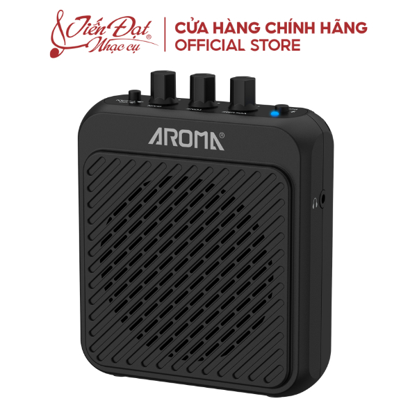 Amply, Amply Âm ly Guitar Điện Mini AROMA AG-03N, Công Suất 3W, Kết Nối Bluetooth