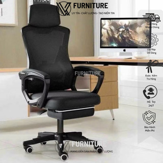  Ghế xoay văn phòng công thái học ,gaming ,ghế Ergonomic tựa đầu thoáng khí VQ818 | Nội Thất Văn Quyết 