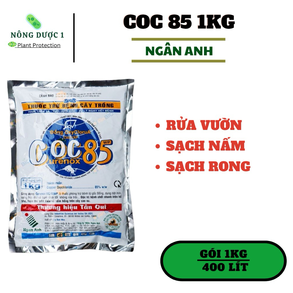COC 85 1KG RỬA VƯỜN