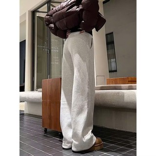 QUẦN NỈ NỮ ỐNG RỘNG VẢI NỈ 2 Da Dày Mịn Loại 1 Dày Dặn Form Dài Rộng Thể Thao Cá Tính TD206