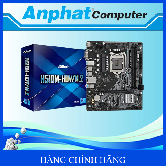 Bo Mạch Chủ Main ASRock H510M-HDV/M.2 SE Socket LGA 1200 - Hàng chính hãng