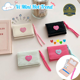  Ví Nữ Mini Cầm Tay Nhiều Ngăn Đựng Tiền Candy Girls Hot Trend TAKIU VN31 