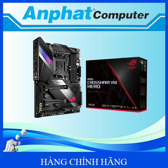 Bo mạch chủ Main ASUS ROG CROSSHAIR VIII HERO Socket AMD AM4 - Hàng Chính Hãng