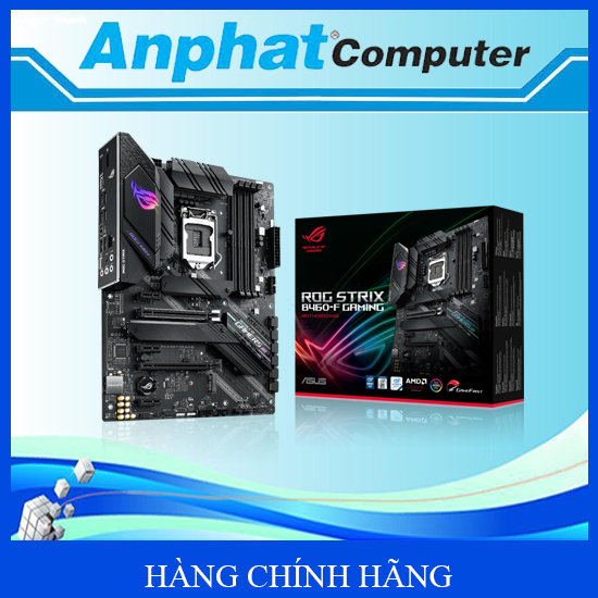 Bo mạch chủ Main ASUS ROG STRIX B460-F GAMING - Hàng Chính Hãng - Bảo hành 36 tháng