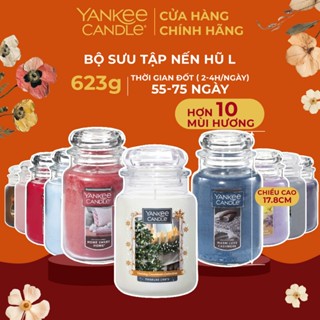 Nến thơm hũ Yankee Candle size L - nhiều mùi tùy chọn (623g)