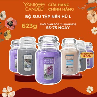 Nến thơm hũ Yankee Candle size L (623gram) - BST 3 mùi hương đặc biệt