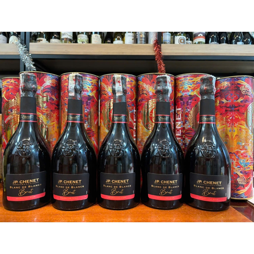 Rượu vang Pháp Sparkling Wine JP Chenet Original Brut 750ml 11% vol - có hộp tặng kèm.