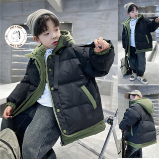  Áo Khoác Bé Trai 2025 – Lông Vũ Mềm Nhẹ Giữ Ấm Size 17–60kg Phong Cách Hàn Quốc | Như Ý Kids 