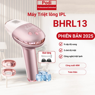 Máy triệt lông lạnh trẻ hóa da công nghệ IPL triệt lông cá nhân, an toàn cho da, tại nhà BHRL13  - podi92