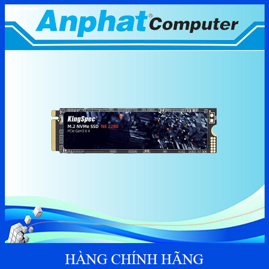 Ổ cứng SSD KingSpec 1TB M.2 2280 NVMe PCIe Gen3x4 - Hàng chính hãng