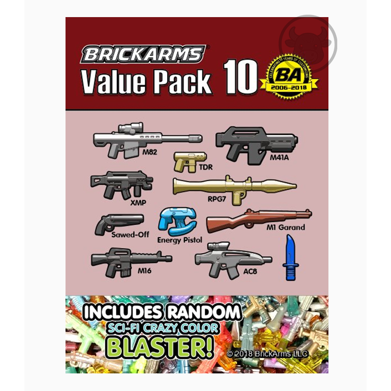 [Phụ kiện] BrickArms Value Pack 10 - Phụ kiện cho nhân vật