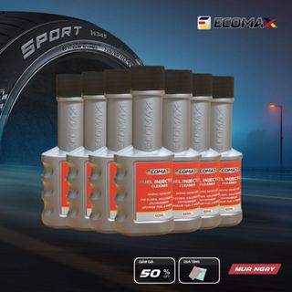  Dung Dịch Vệ Sinh Kim Phun Buồng Đốt Súc Béc Xăng Xe Máy Ecomax Làm Sạch Cặn Cacbon Giảm Tiêu Hao Nhiên Liệu 