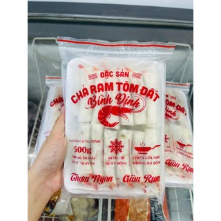  Chả ram tôm đất Bình định 500g size vừa   Giao hàng Hà Nội  