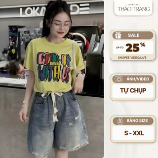 [Q13] Quần Short Jean Nữ, Quần Đùi Bò Nữ Ống Rộng Cạp Chun Phong Cách Cá Tính Năng Đi Chơi Động