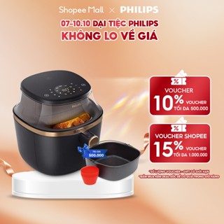 Nồi chiên không dầu Philips NA332/00 6.2 lít - Hàng Chính Hãng
