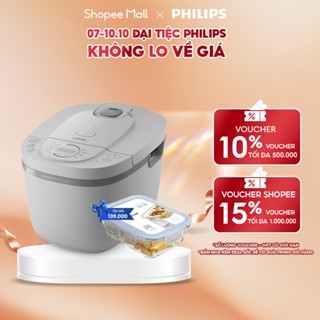 Nồi cơm điện tử Philips HD4719/32 1.8 lít - Hàng Chính Hãng