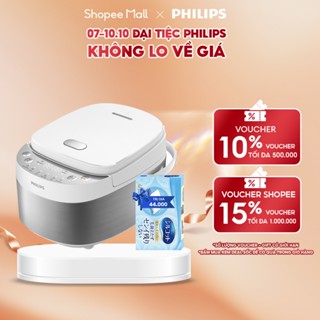Nồi cơm điện tử mini Philips HD3170/66 | 600W | 0.85 lít - Hàng Chính Hãng