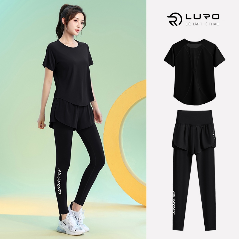 S618DN — Bộ đồ thể thao nữ phom xuông 7