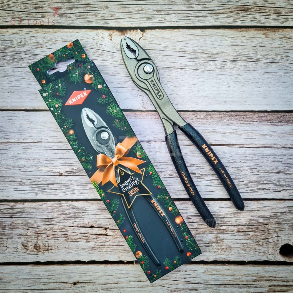 Kìm Knipex TwinGrip Bản Giới Hạn 82 01 200 S02 và Kìm Cobra 87 99 180 S02 - SX Tại Đức