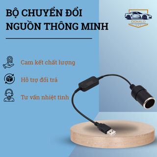 Cáp USB 5V Sang 12V Cho Ô Tô – Nguồn Tẩu Sạc, Cắm Điện Tử GPS, Camera Hành Trình, Thiết Bị Điện Tử