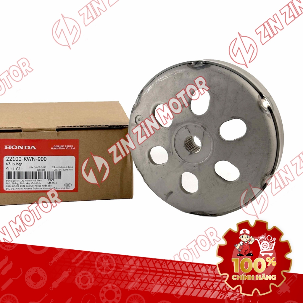 Chuông Côn Nồi Sau SH 150i / 125i 2017 2018 2019 22100-KWN-900 Chính Hãng - ZZM