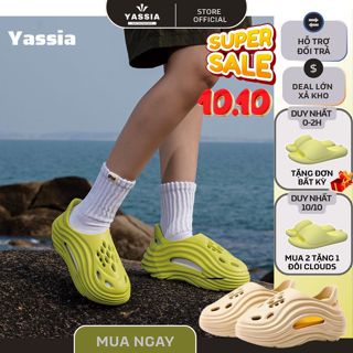 Dép Đúc Thời Trang YASSIA ALIEN Chống Trơn Trượt, Thoáng Khí Xu Hướng Thời Trang Nam Nữ 2025
