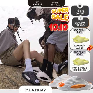 [HỎA TỐC HN] Dép Đúc Nguyên Khối YASSIA SPACESHIP Chất Liệu EVA Thoáng Khí Siêu Nhẹ Giày Thể Thao Nam Nữ Chống Trượt