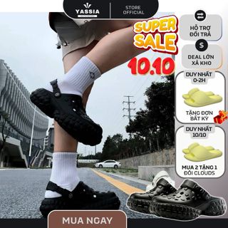 Dép Đúc Thời Trang YASSIA TITAN Chất Liệu EVA Chống Trơn Trượt - Xu Hướng Thời Trang Nam Nữ 2025