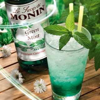 Syrup MONIN Green Mint (Bạc hà xanh)
