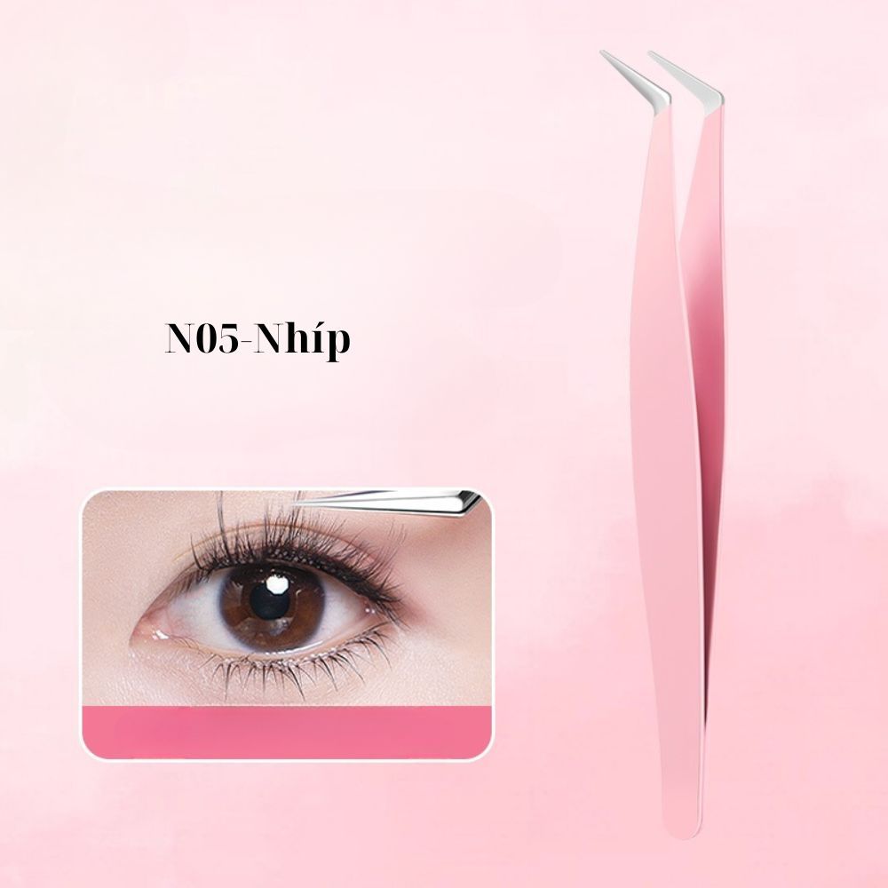 Ảnh 6 của Nhíp gắp lông mi BEABIAI không gỉ dài dễ sử dụng tiện lợi