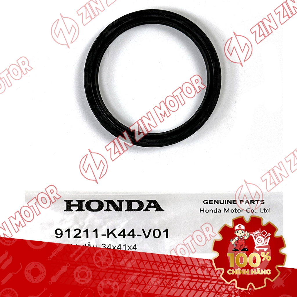 Phốt Dầu 34X41X4 Má Động Puly Nồi Sau SH 150i / 125i 2017 2018 2019 91211-K44-V01 Chính Hãng - ZZM