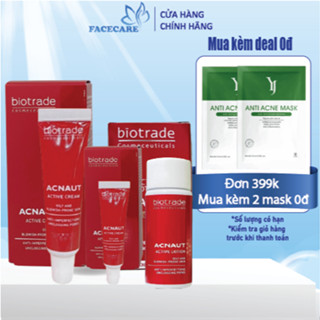 Chấm Mụn Biotrade Acnaut Active cream, Acnaut Active Lotion 3ml - 15ml